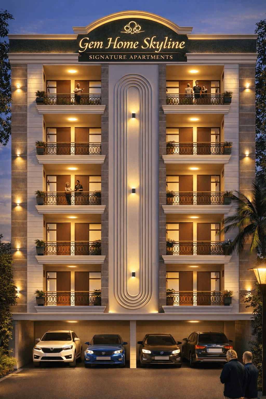 Gem Home Skyline, Signature Appartment Ghitorni